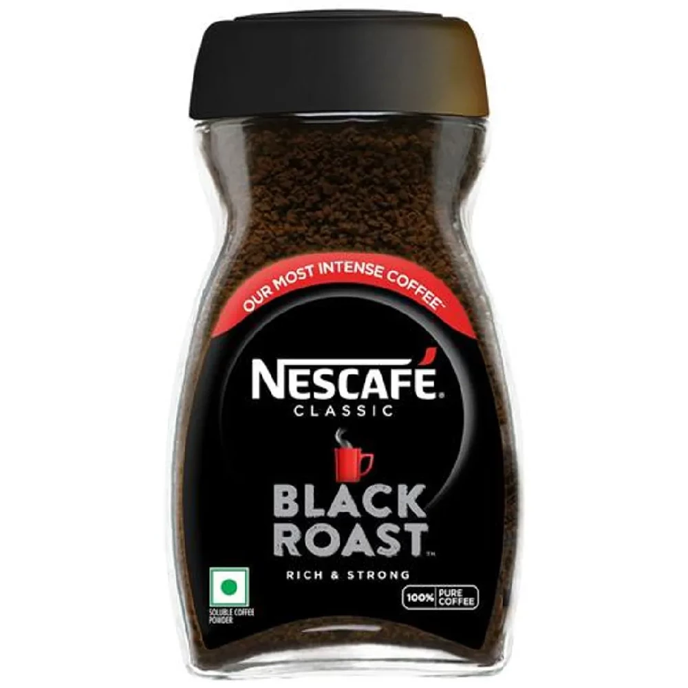 Nescafe Classic Black Roast Instant Coffee - Rich & Dark, 200 g-1.webp